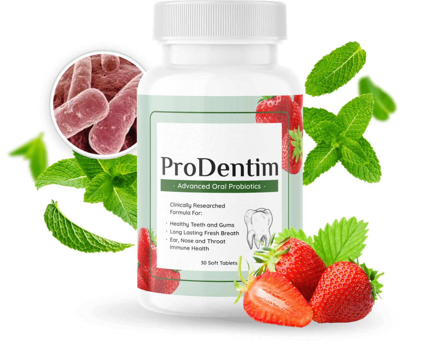 ProDentim advanced oral probiotics bottle